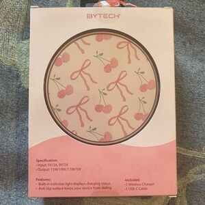 Bytech Cherry Pattern Wireless Charger